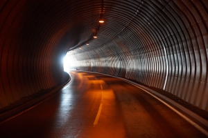 Straßentunnel, Norwegen